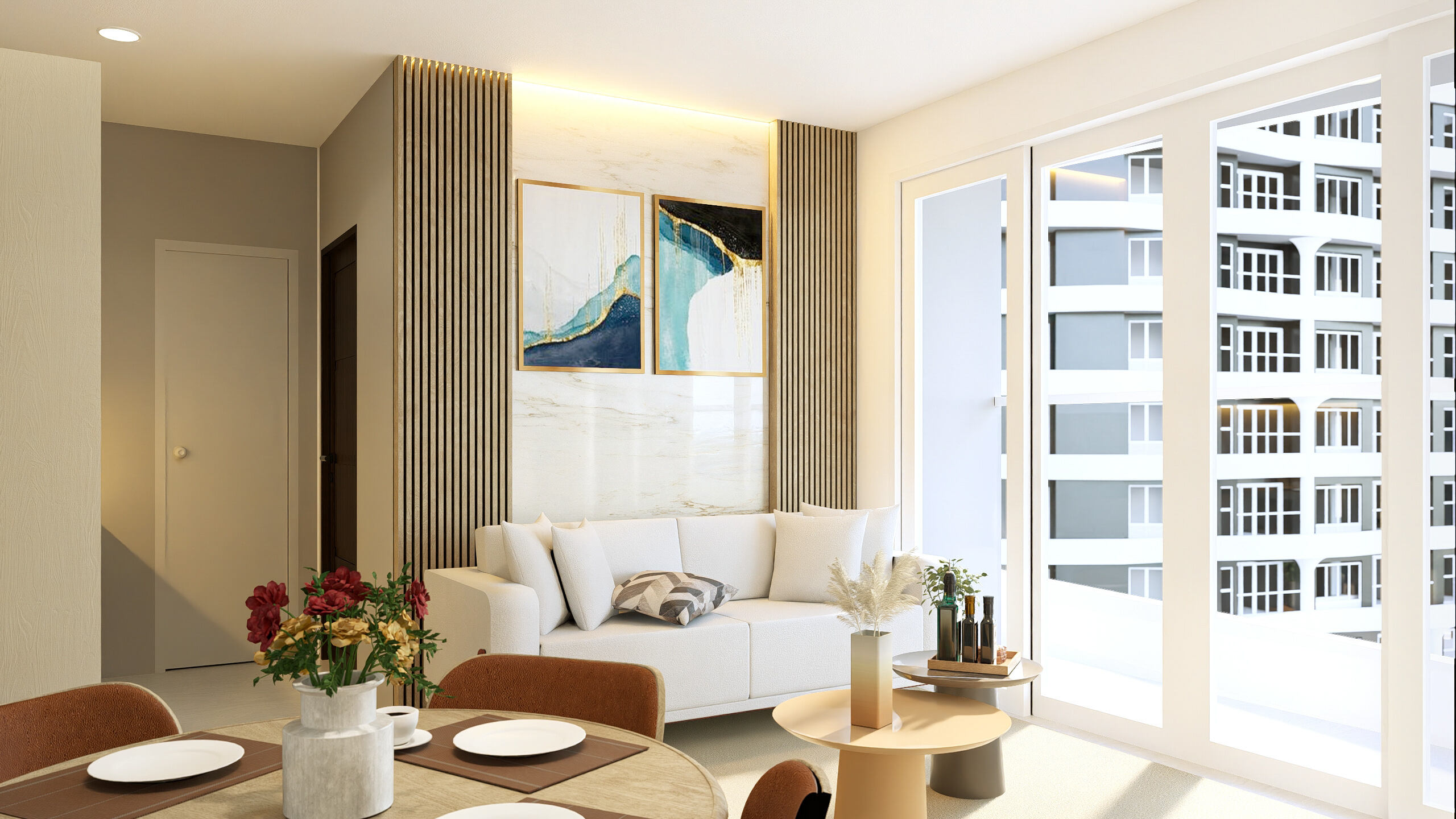Palmava 2 bedroom condo unit interior design Cebu